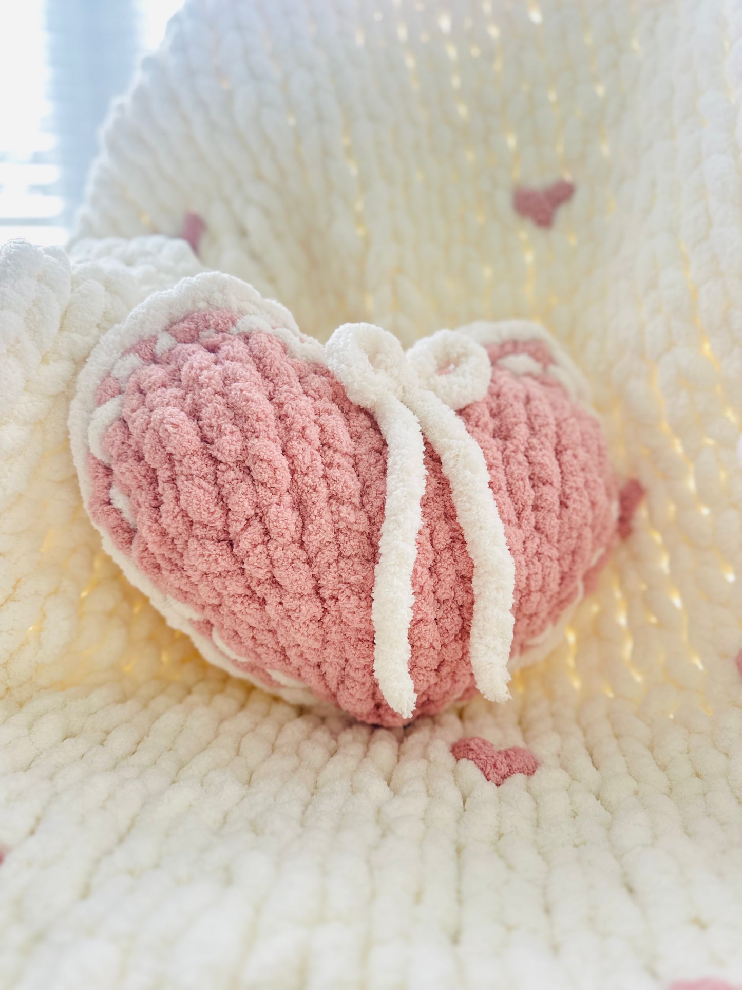 Flutterheart Pillow