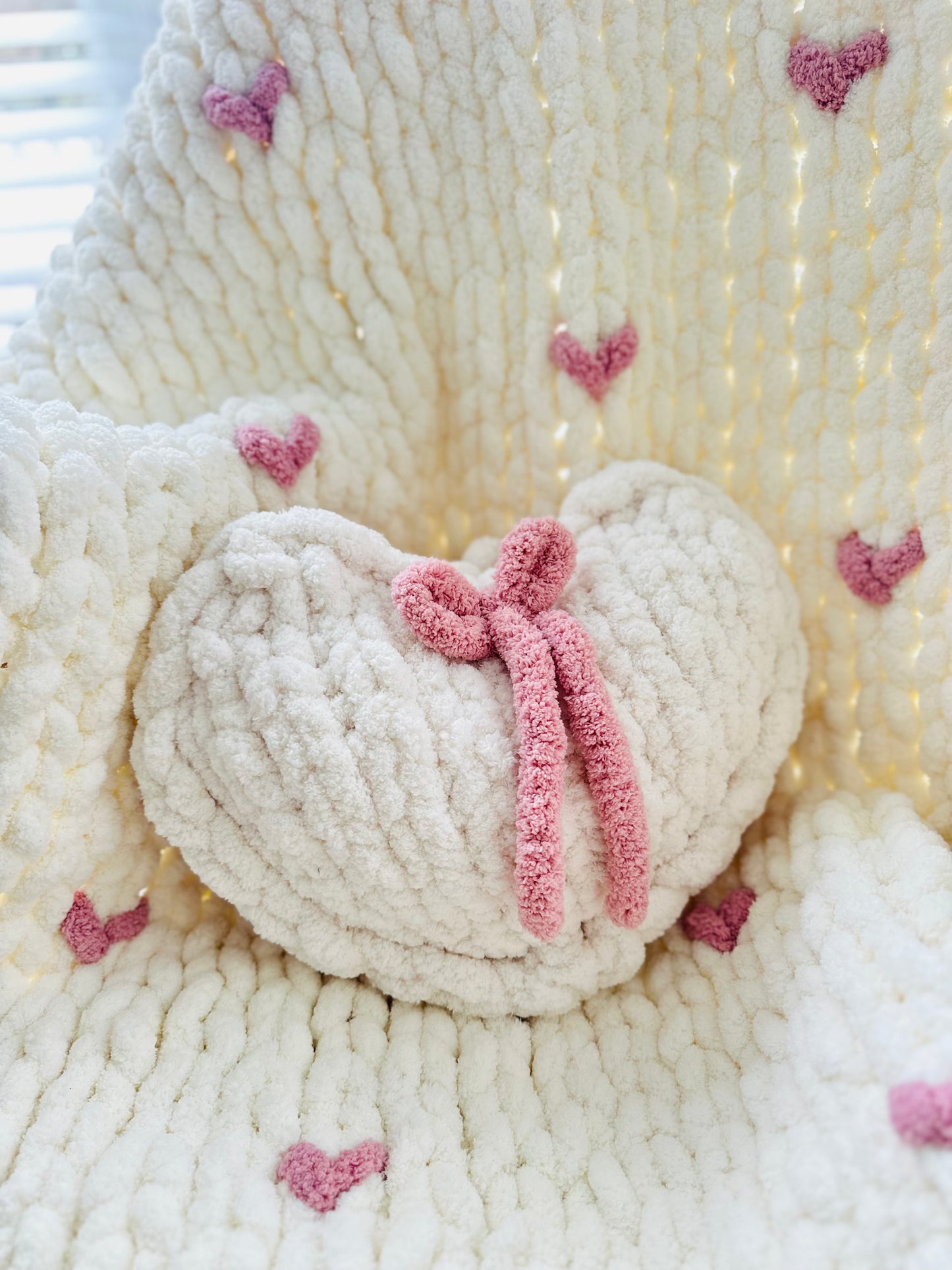 Flutterheart Pillow