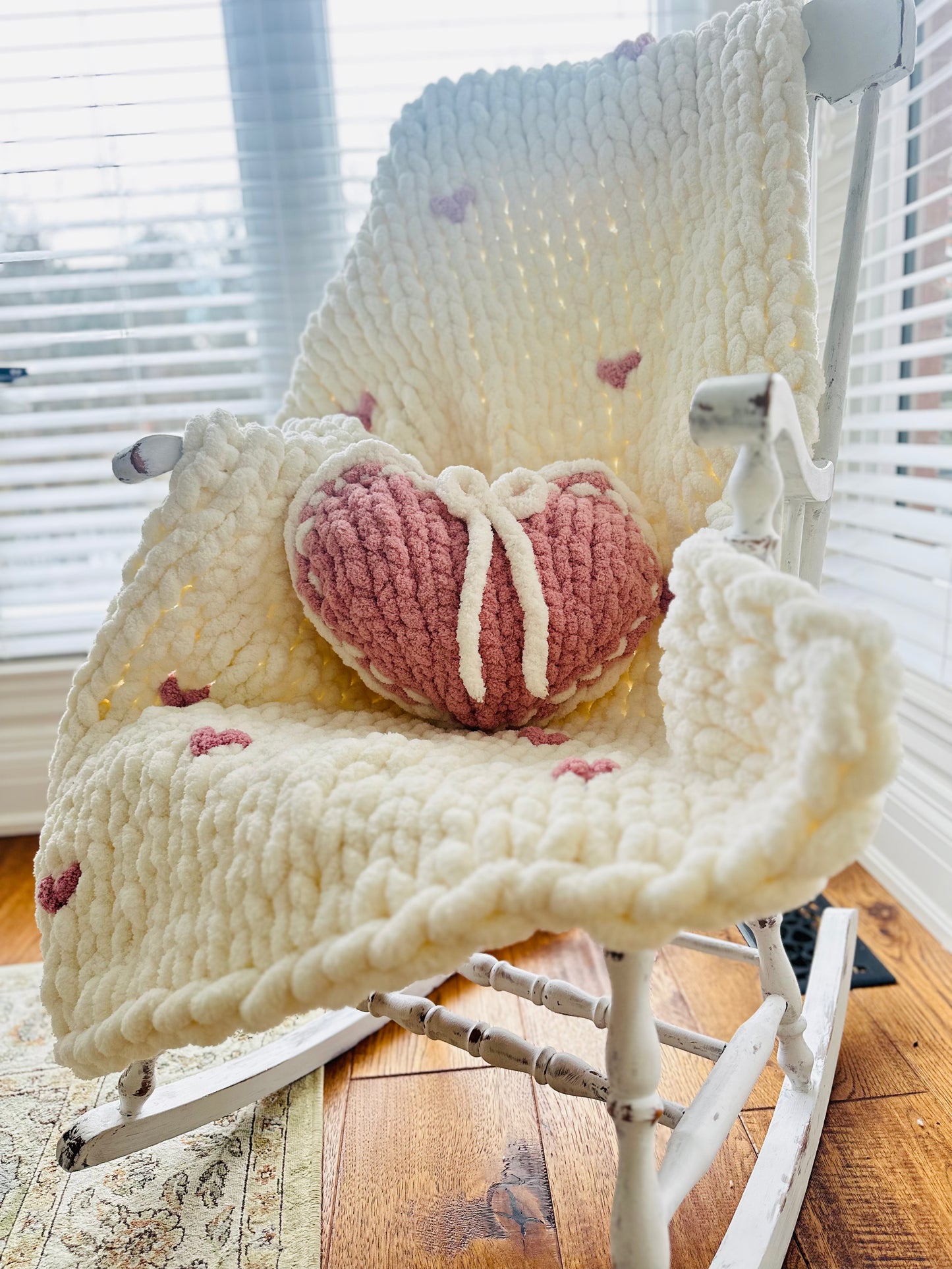 Flutterheart Pillow