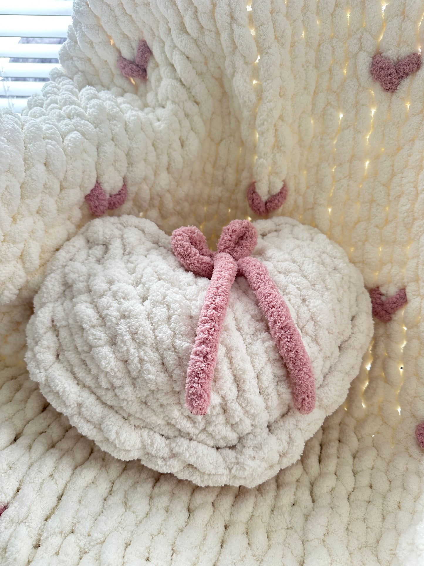 Flutterheart Pillow