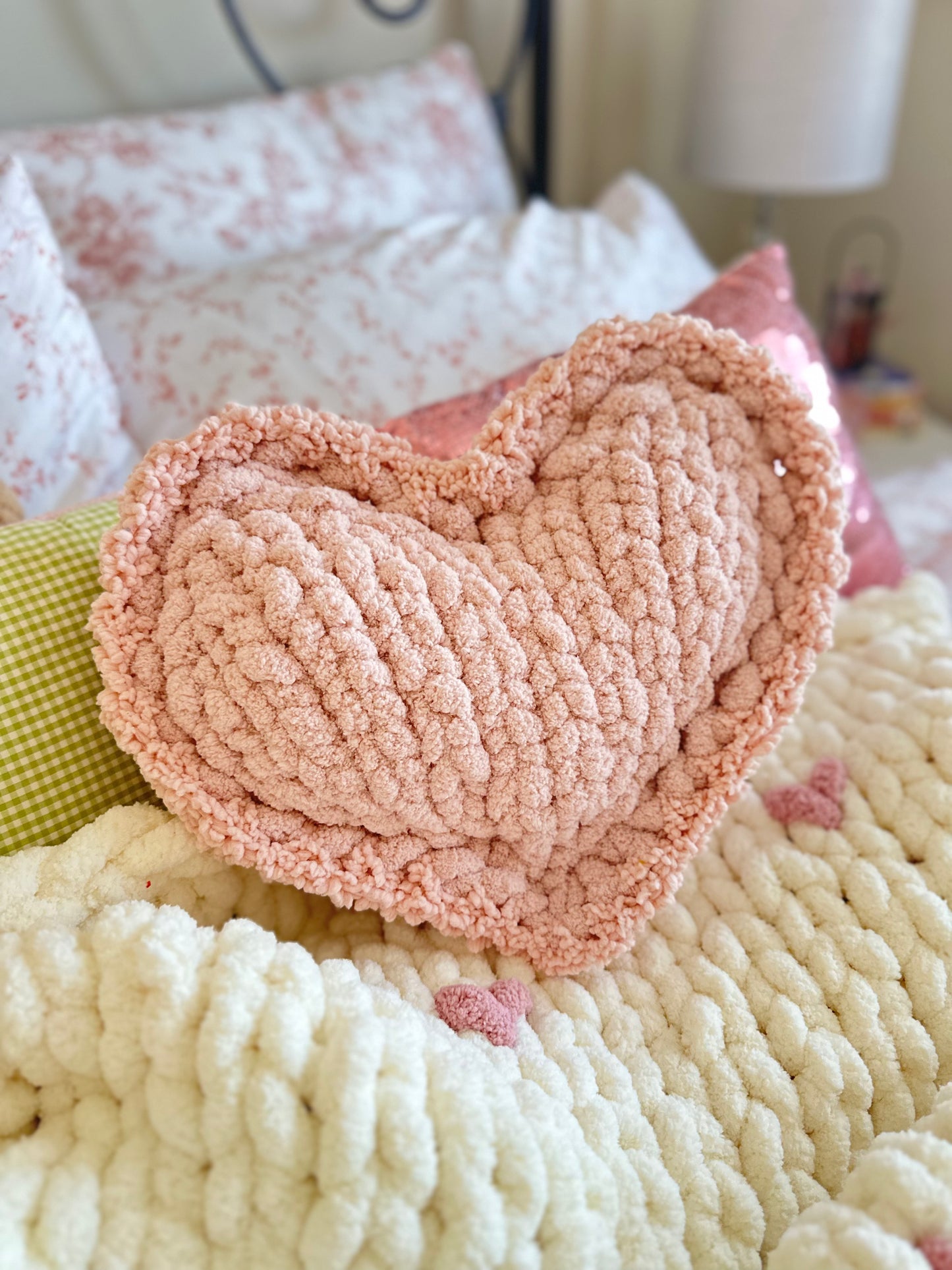 Flutterheart Pillow